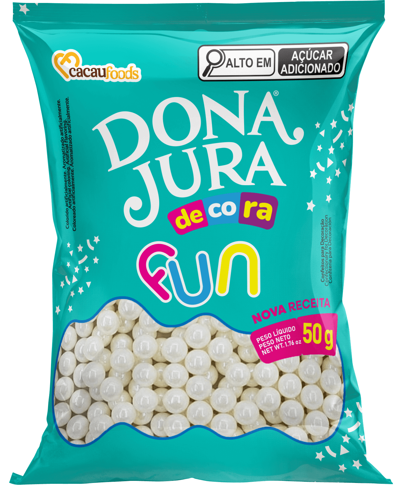 Dona Jura Decora Fun Pérola Big 50g