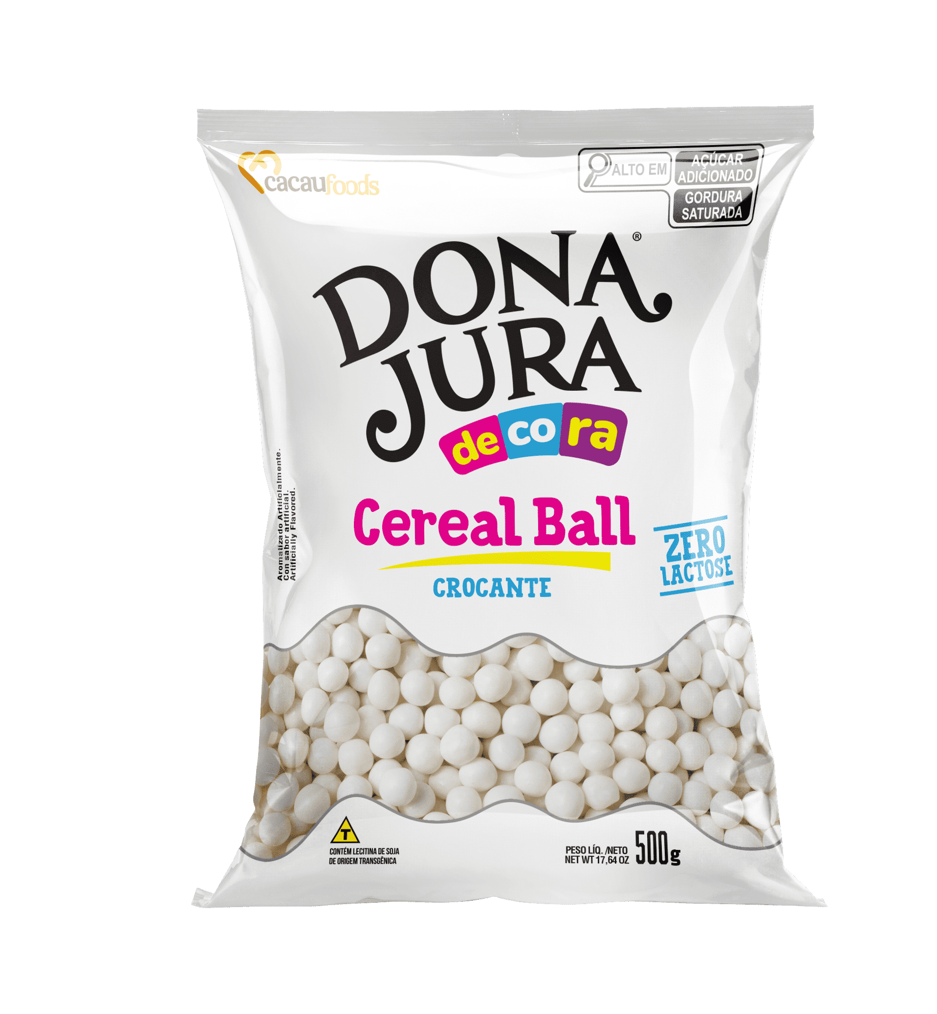 Big Cereal Crocante Chocolate Branco Bag 500g