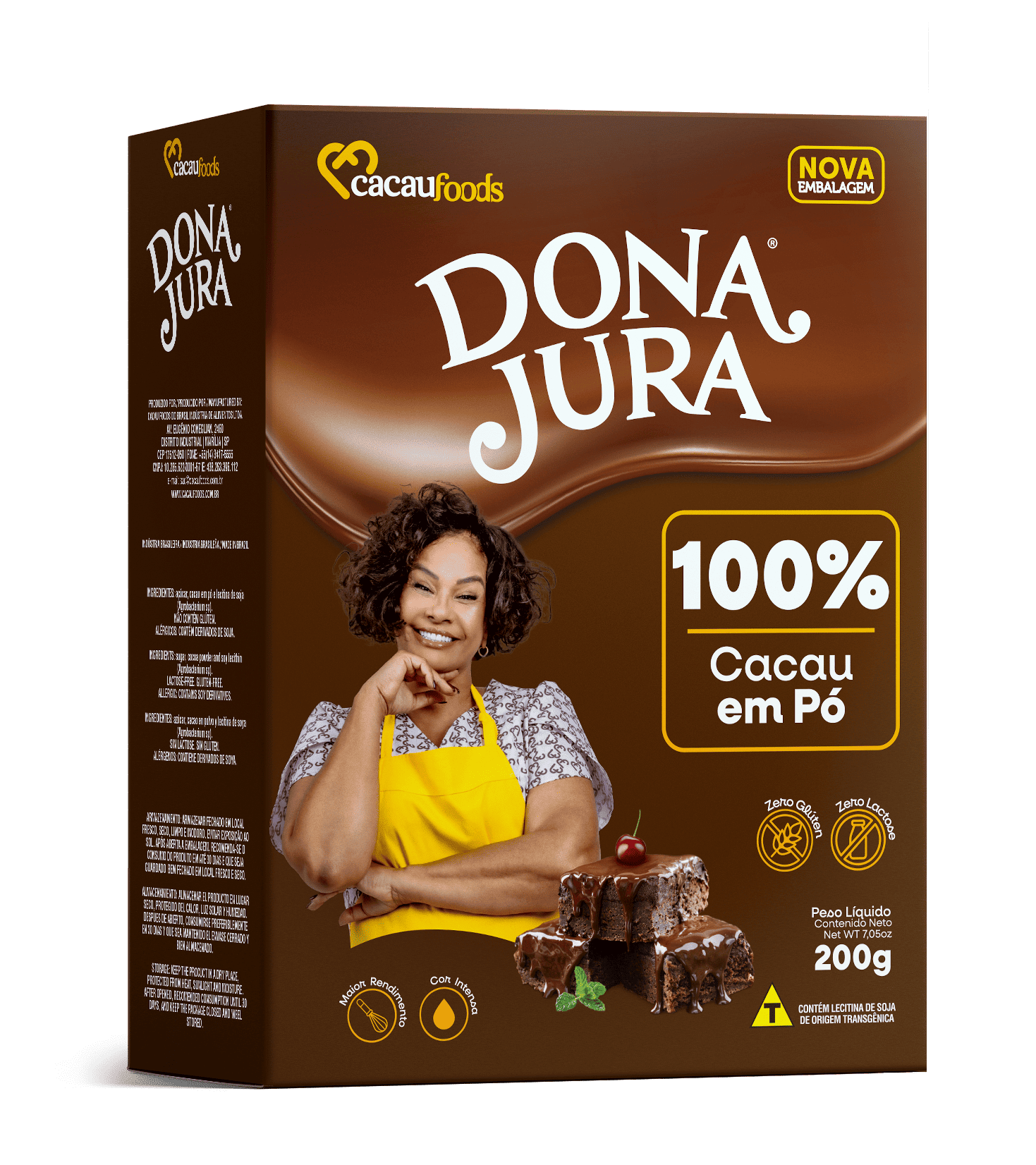 Cacau em Pó Alcalino Display 200g