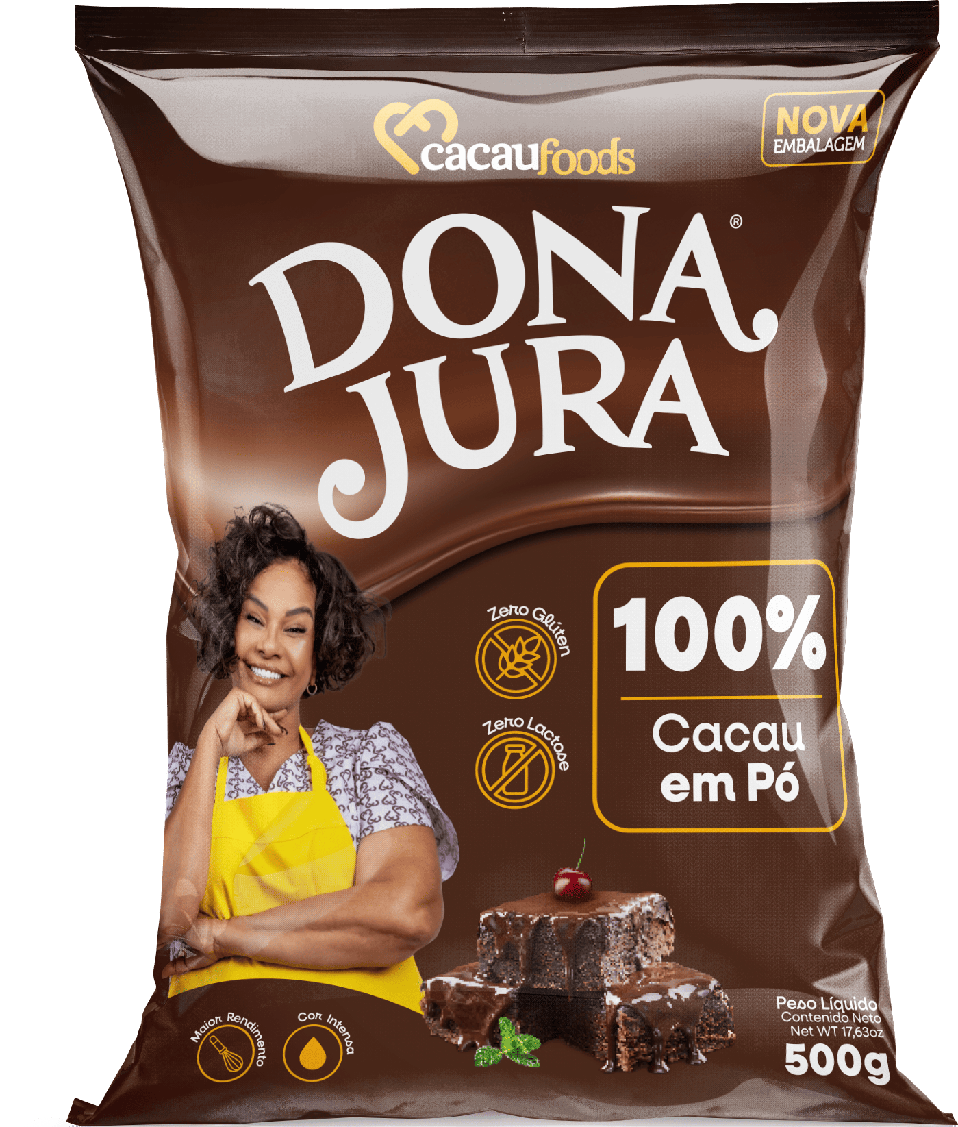 Cacau em Pó Alcalino Bag 500g