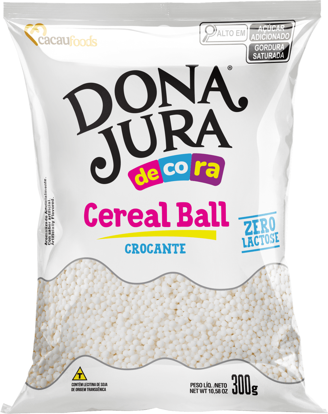 Micro Cereal Crocante Branco Bag 300g