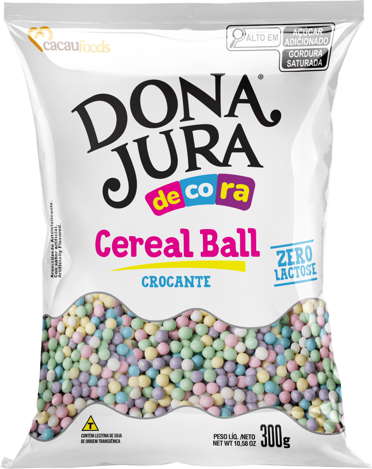 Mini Cereal Bebê Colorido Bag 300g