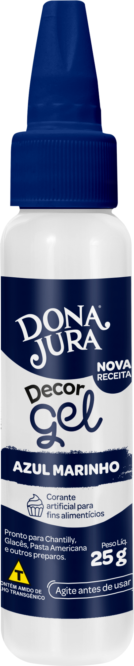 Corante em Gel DecorGel Azul Marinho 25g