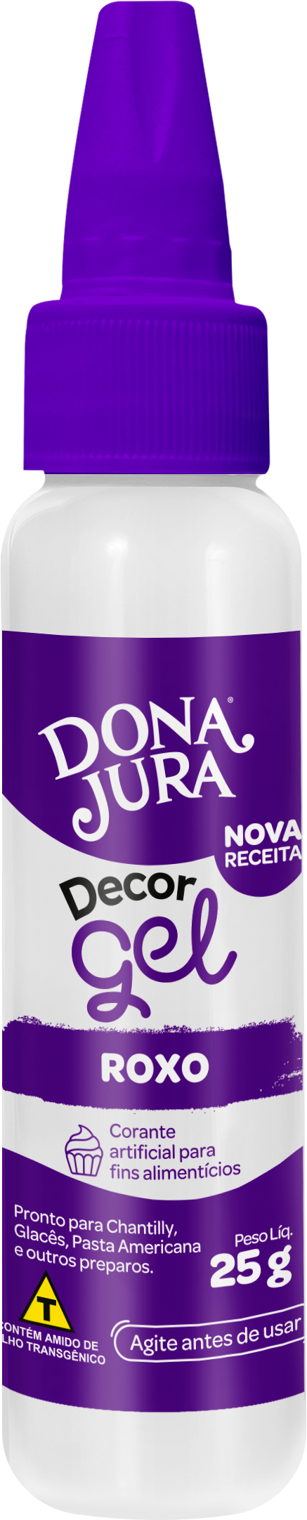 Corante DecorGel Roxo 25g