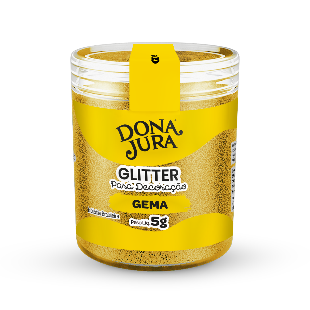 Glitter Para Decoração Gema 5g