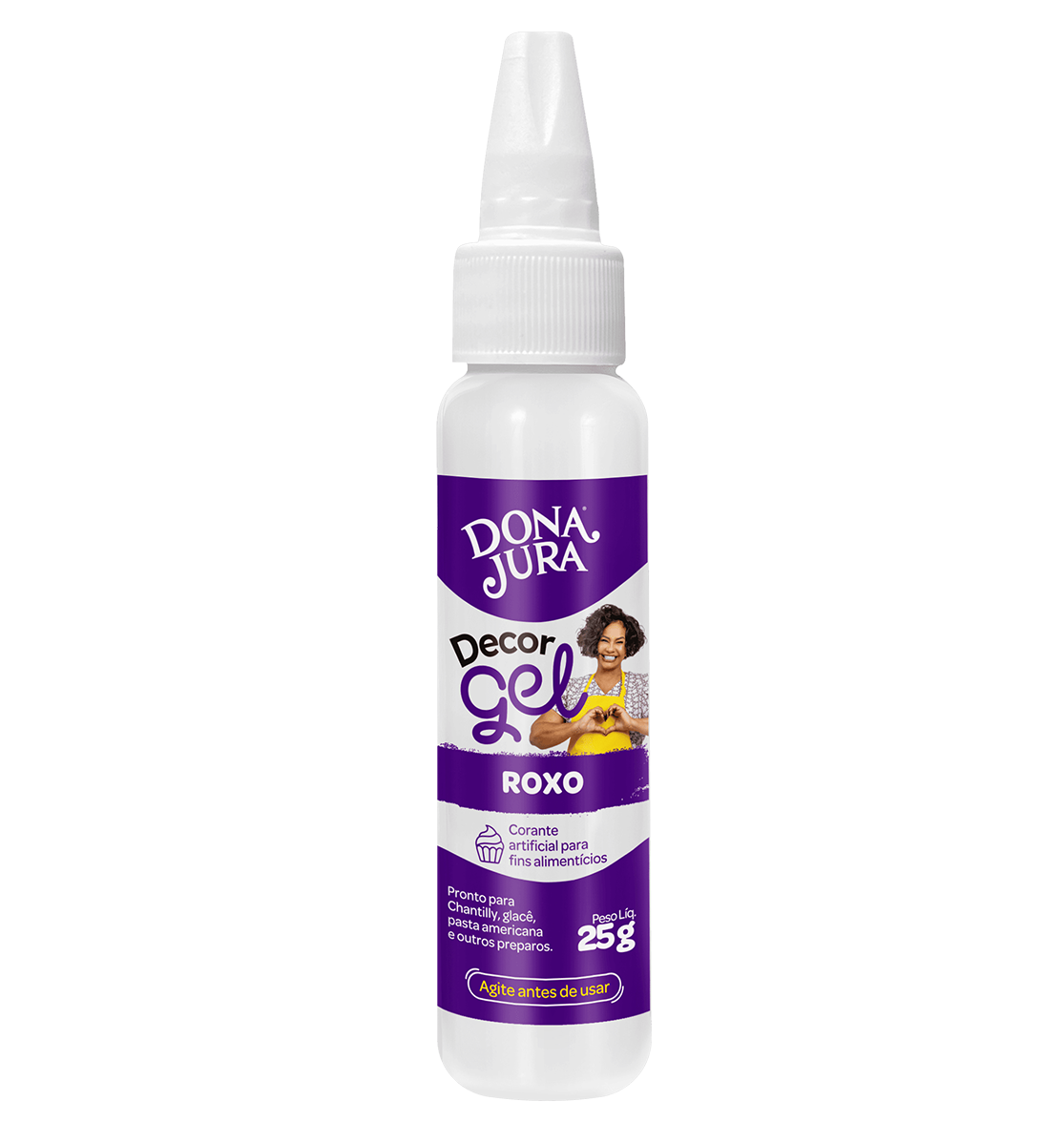 Corante DecorGel Roxo 25g