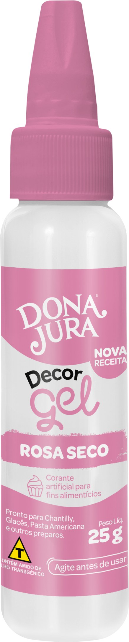 Corante DecorGel Rosa Seco 25g