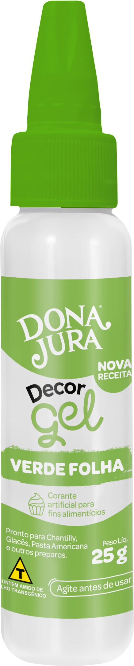 Corante em Gel DecorGel Verde Folha 25g