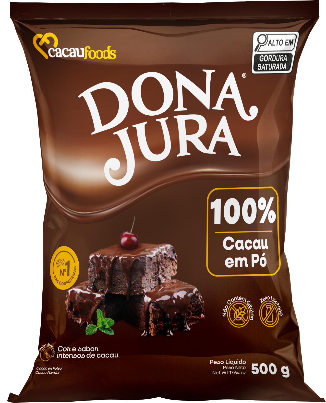 Cacau em Pó Alcalino Bag 500g