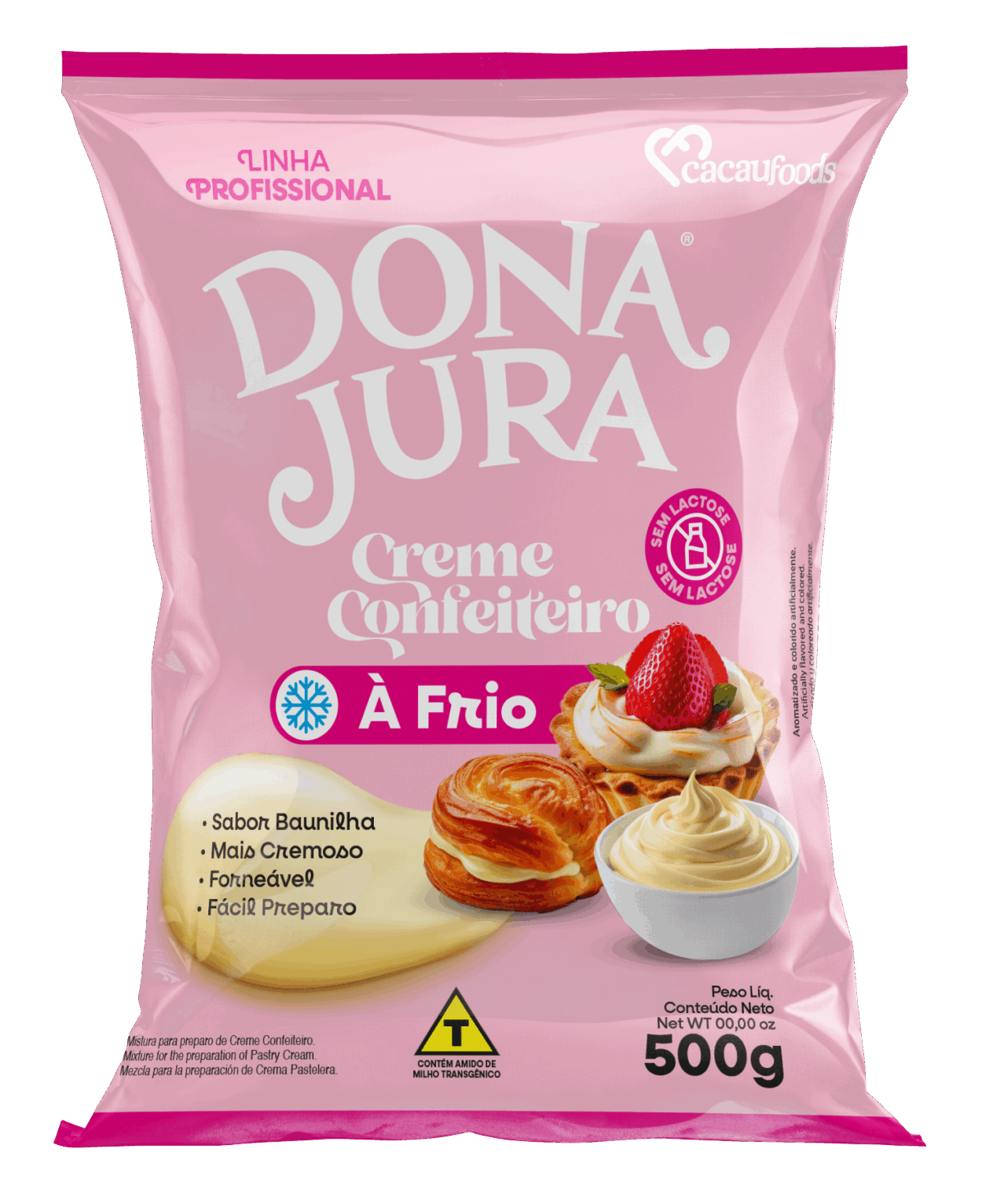 Creme de Confeiteiro a Frio