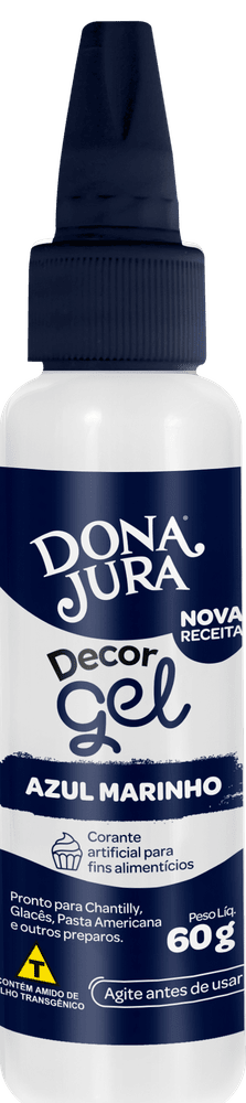 Corante em Gel DecorGel Azul Marinho 60g