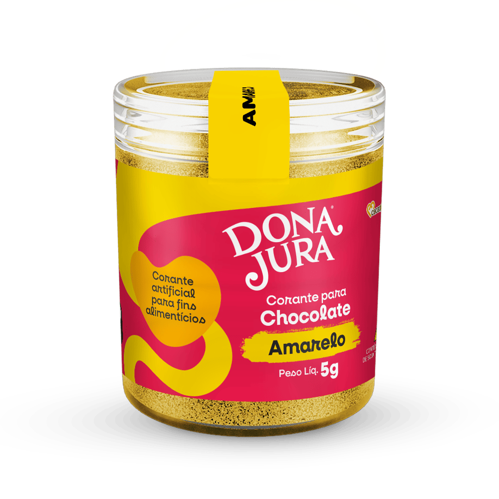 Corante para Chocolate Amarelo 5g