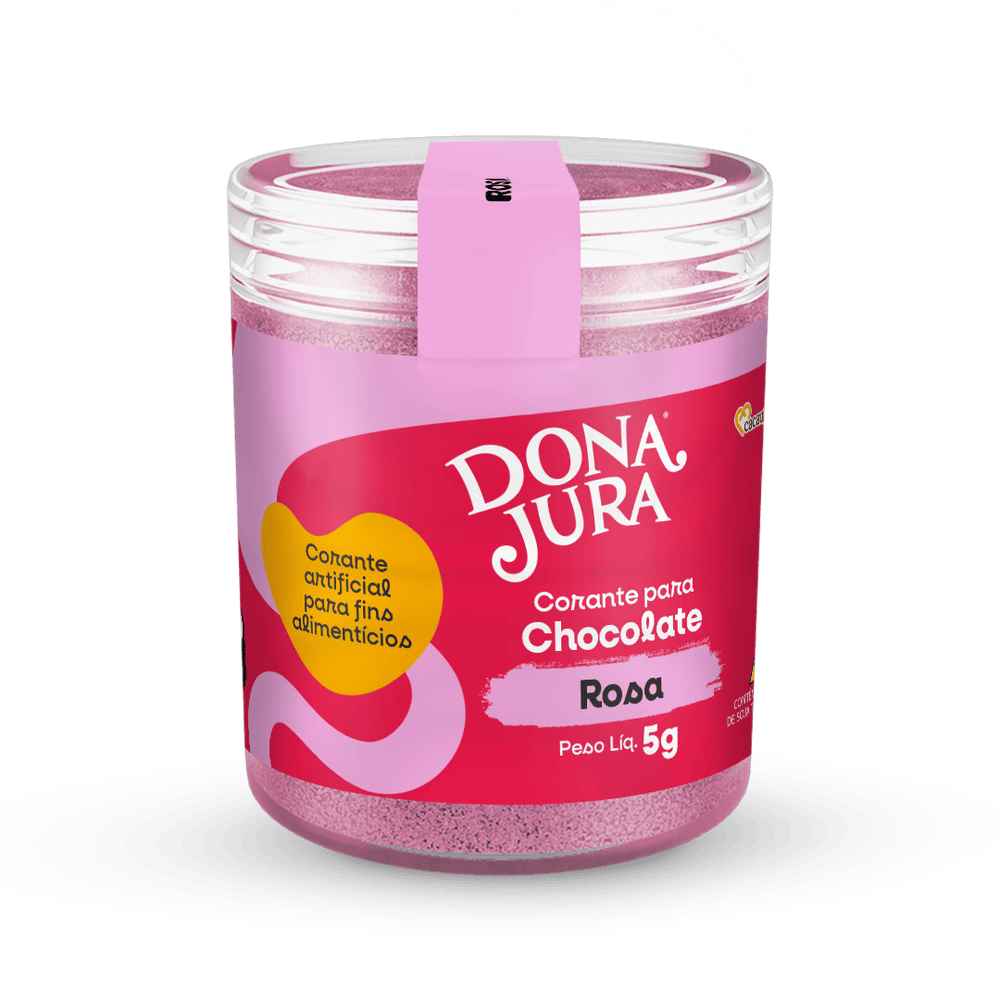 Corante para Chocolate Rosa 5g