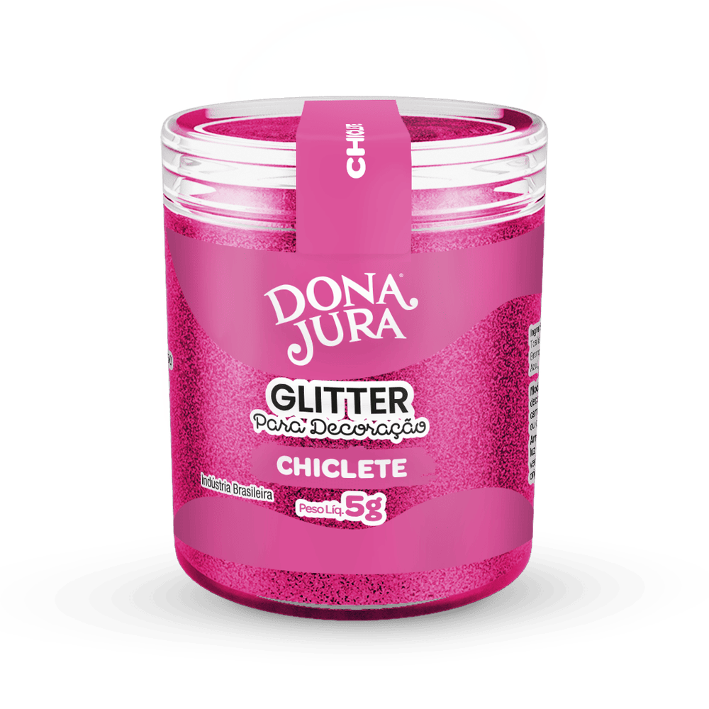 Glitter Para Decoração Chiclete 5g