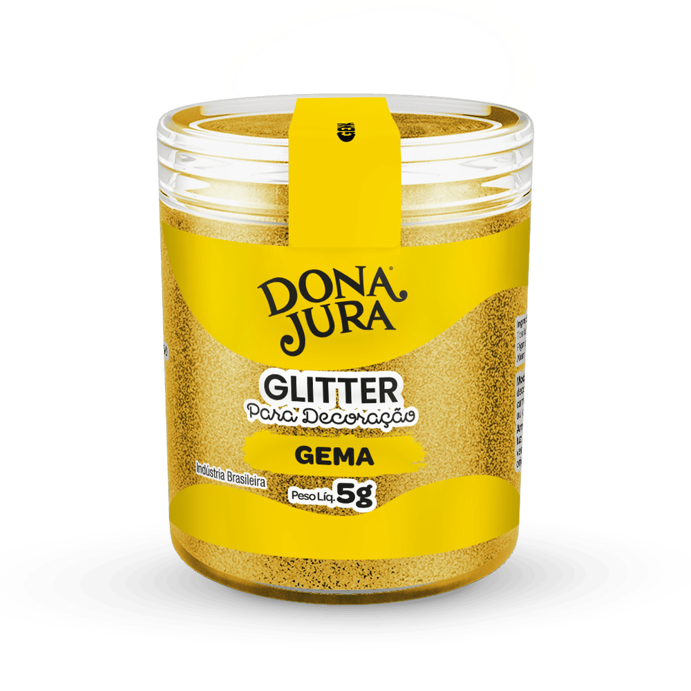 Glitter Para Decoração Gema 5g