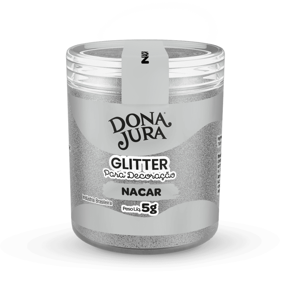 Glitter Para Decoração Nacar 5g