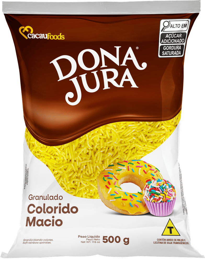 Granulado Macio Amarelo Bag 130/500g