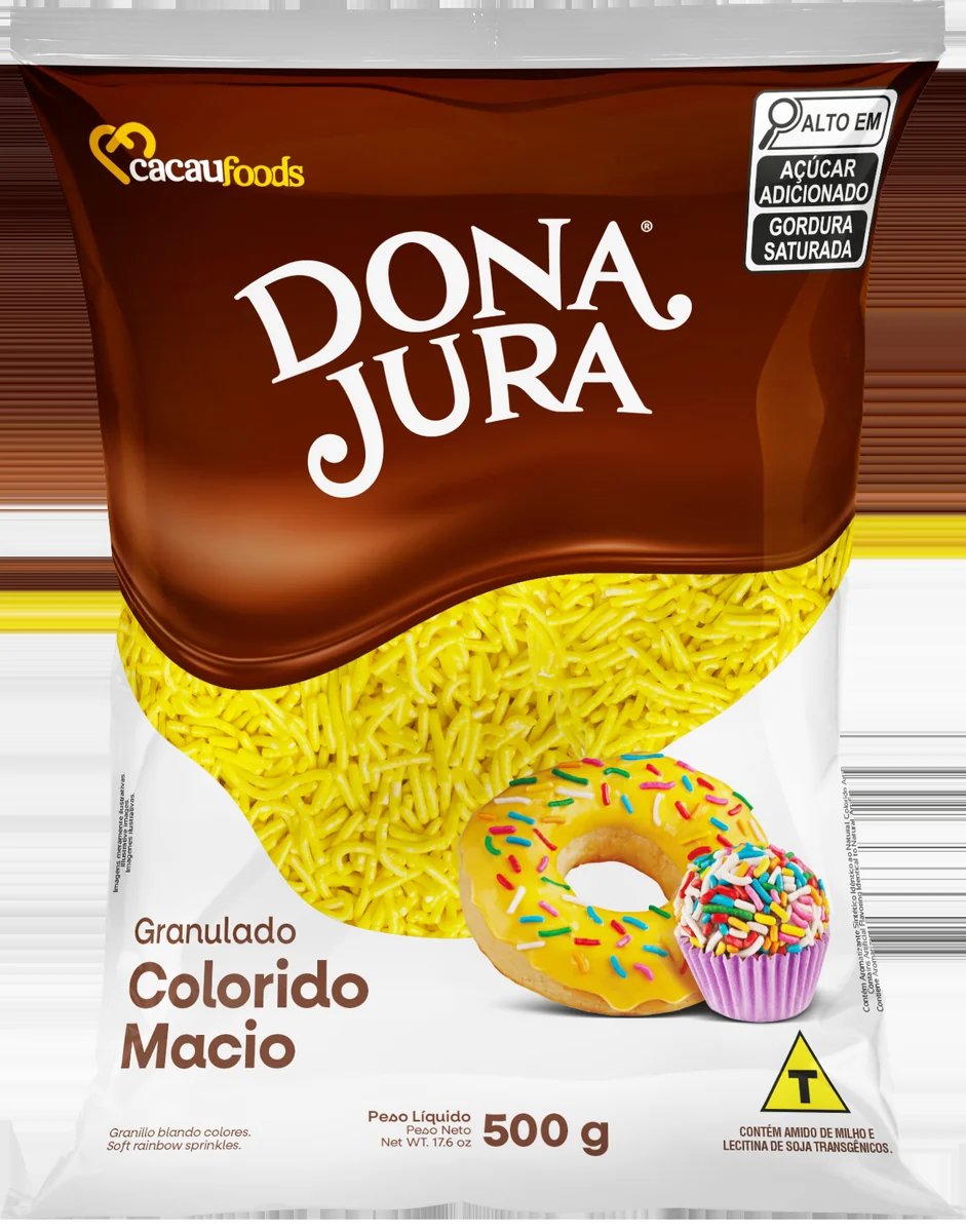 Granulado Macio Amarelo Bag 130/500g
