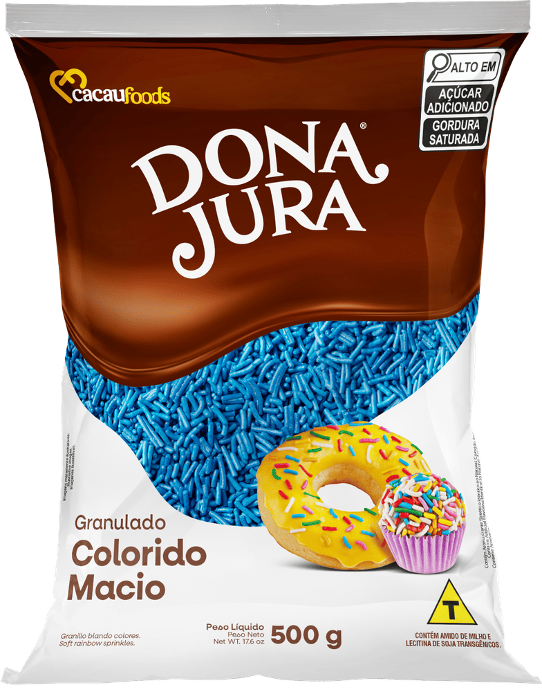 Granulado Macio Azul Bag 130/500g