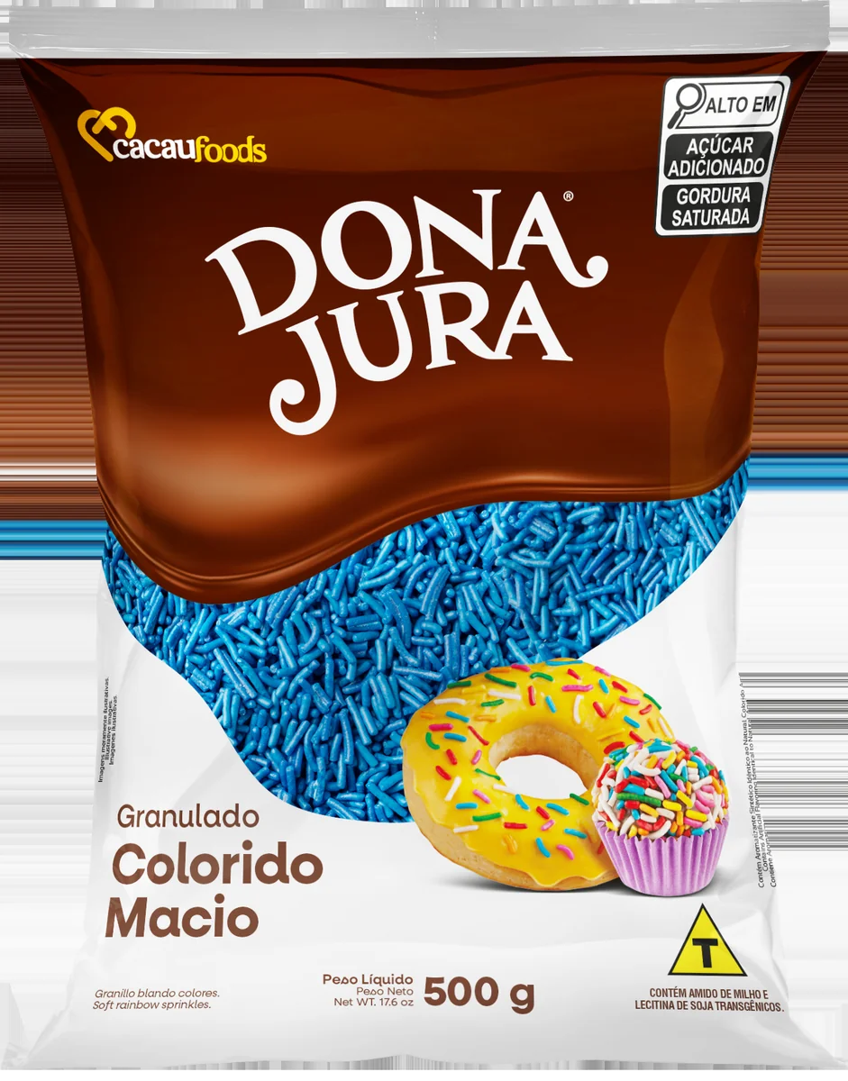 Granulado Macio Azul Bag 130/500g