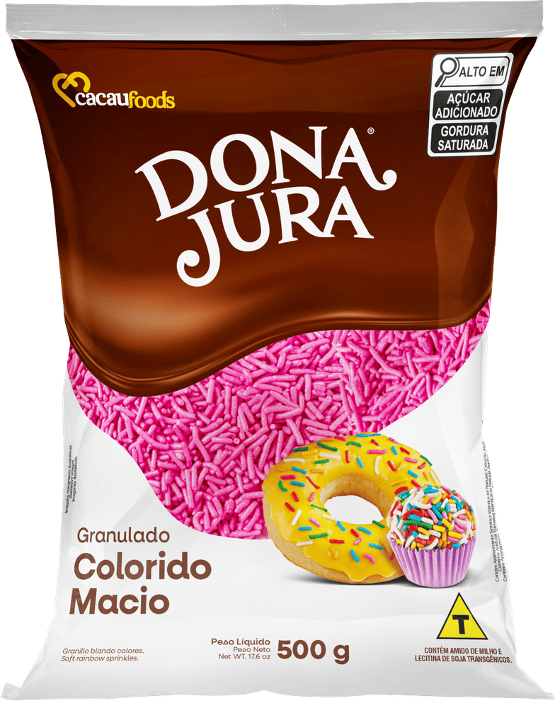 Granulado Macio Rosa Bag 130/500g