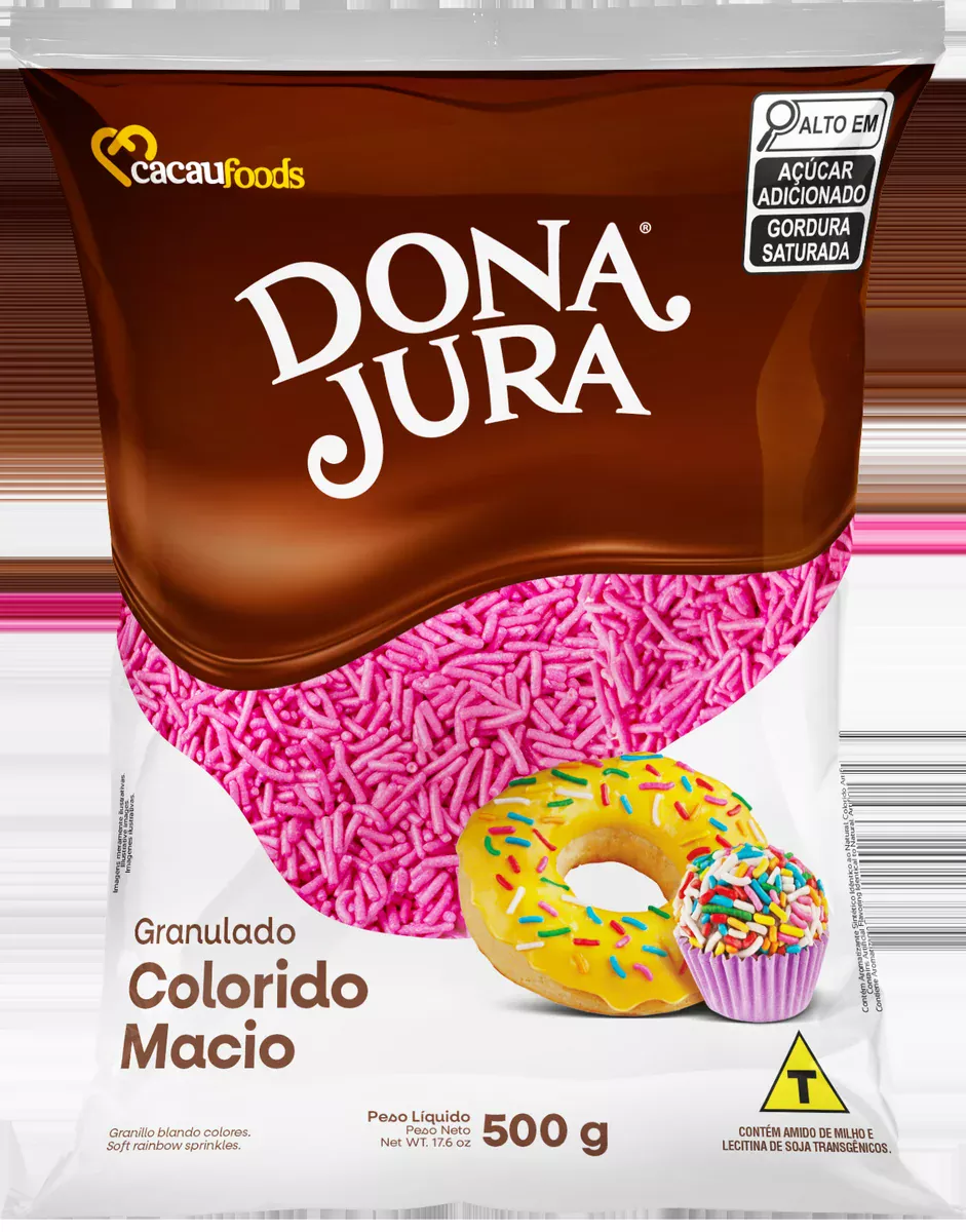 Granulado Macio Rosa Bag 130/500g