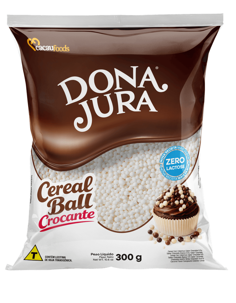 Micro Cereal Crocante Branco Bag 300g