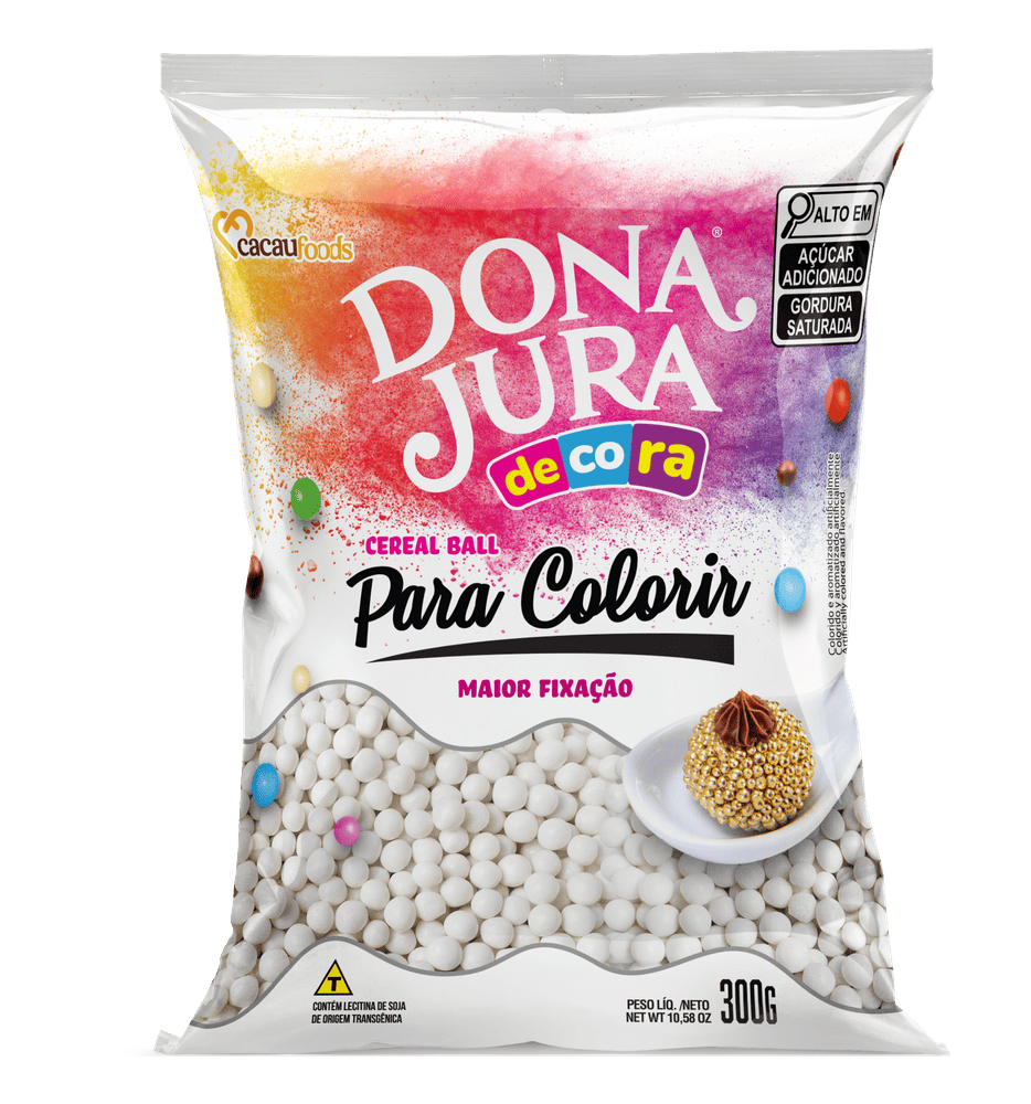 Mini Cereal Crocante para Colorir Bag 300g