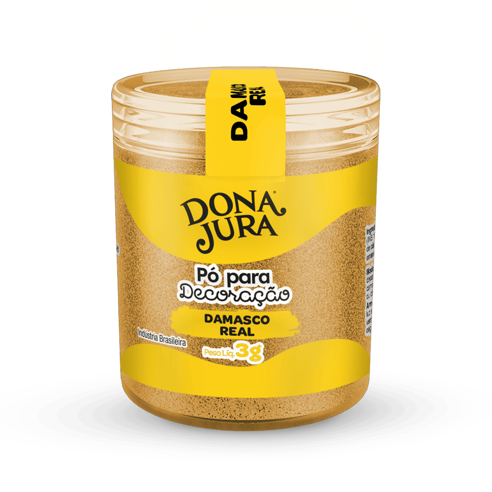 Pó para Decoração Damasco Real 3g