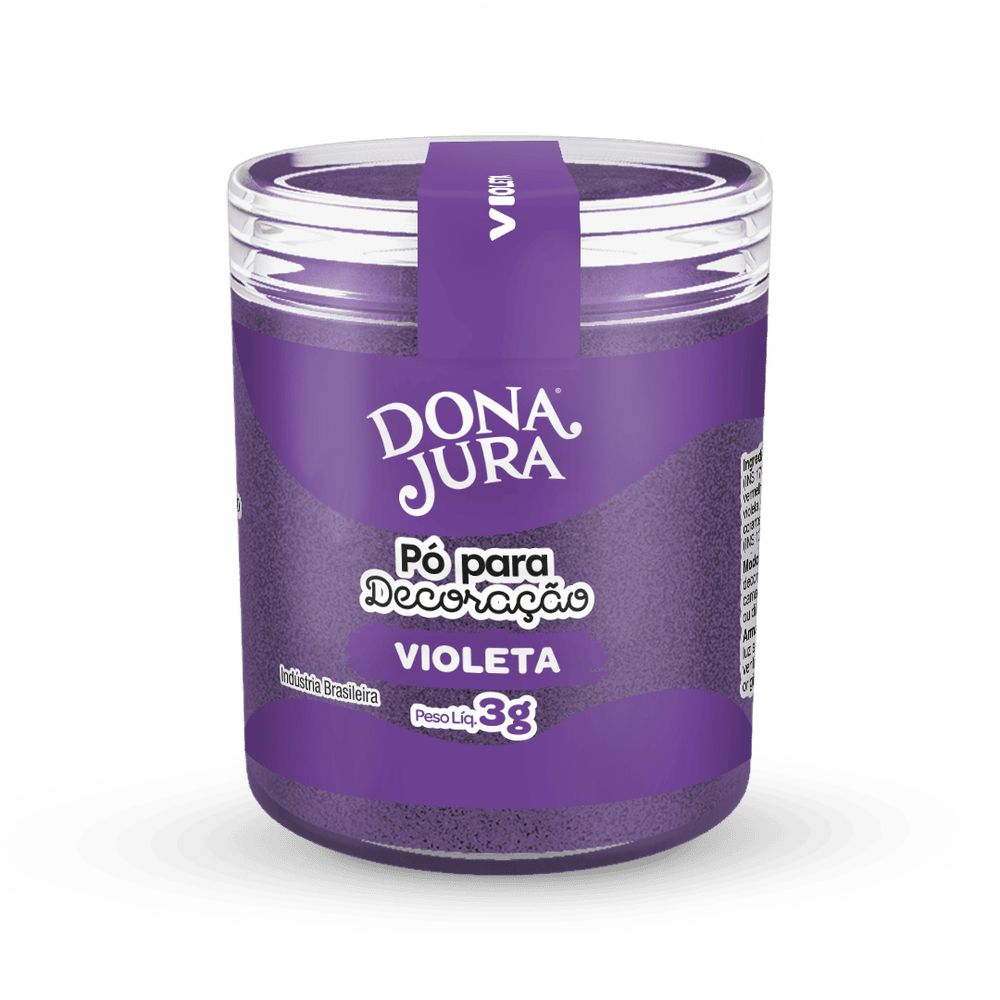 Pó para Decoração Violeta 3g