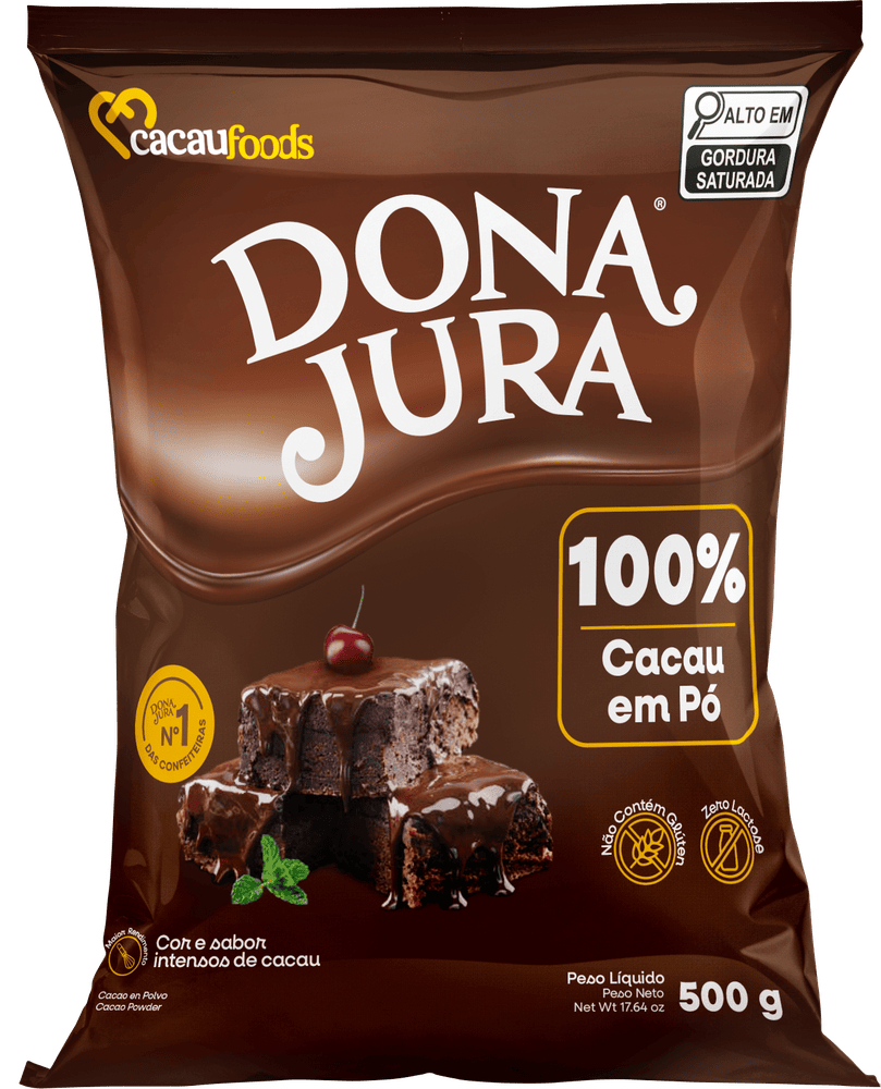 Cacau em Pó Alcalino Bag 500g