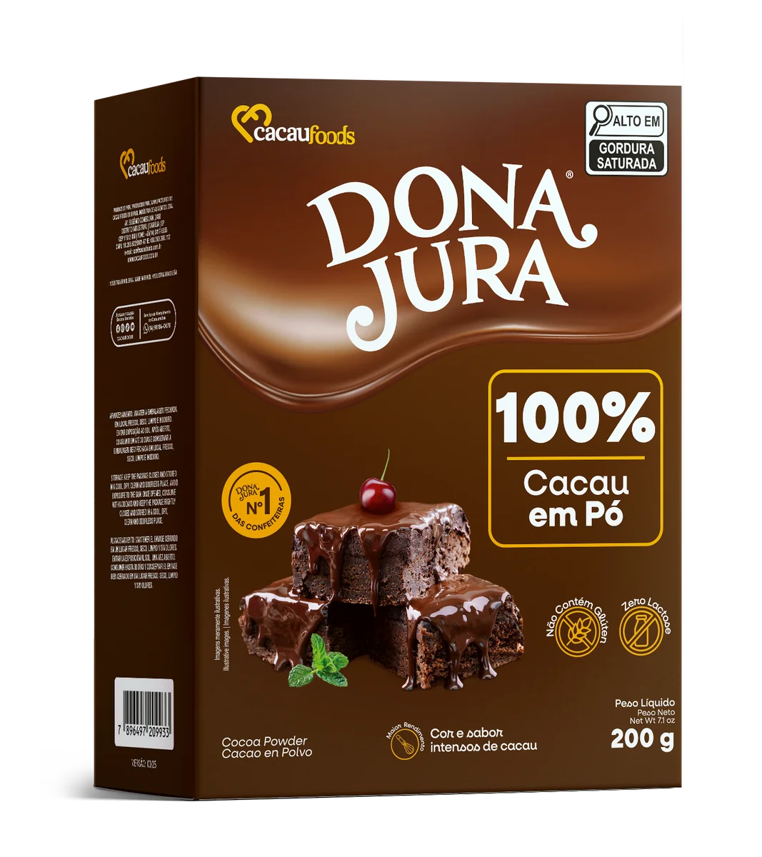 Cacau em Pó Alcalino Display 200g