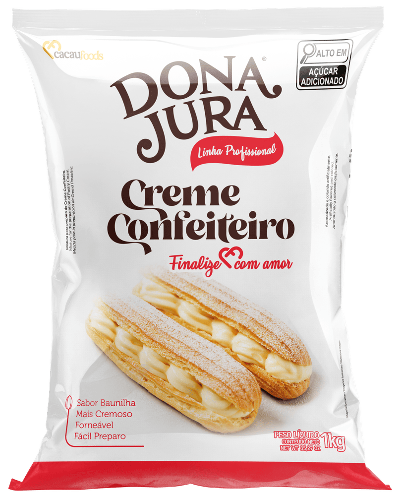 Creme de Confeiteiro Bag 1kg