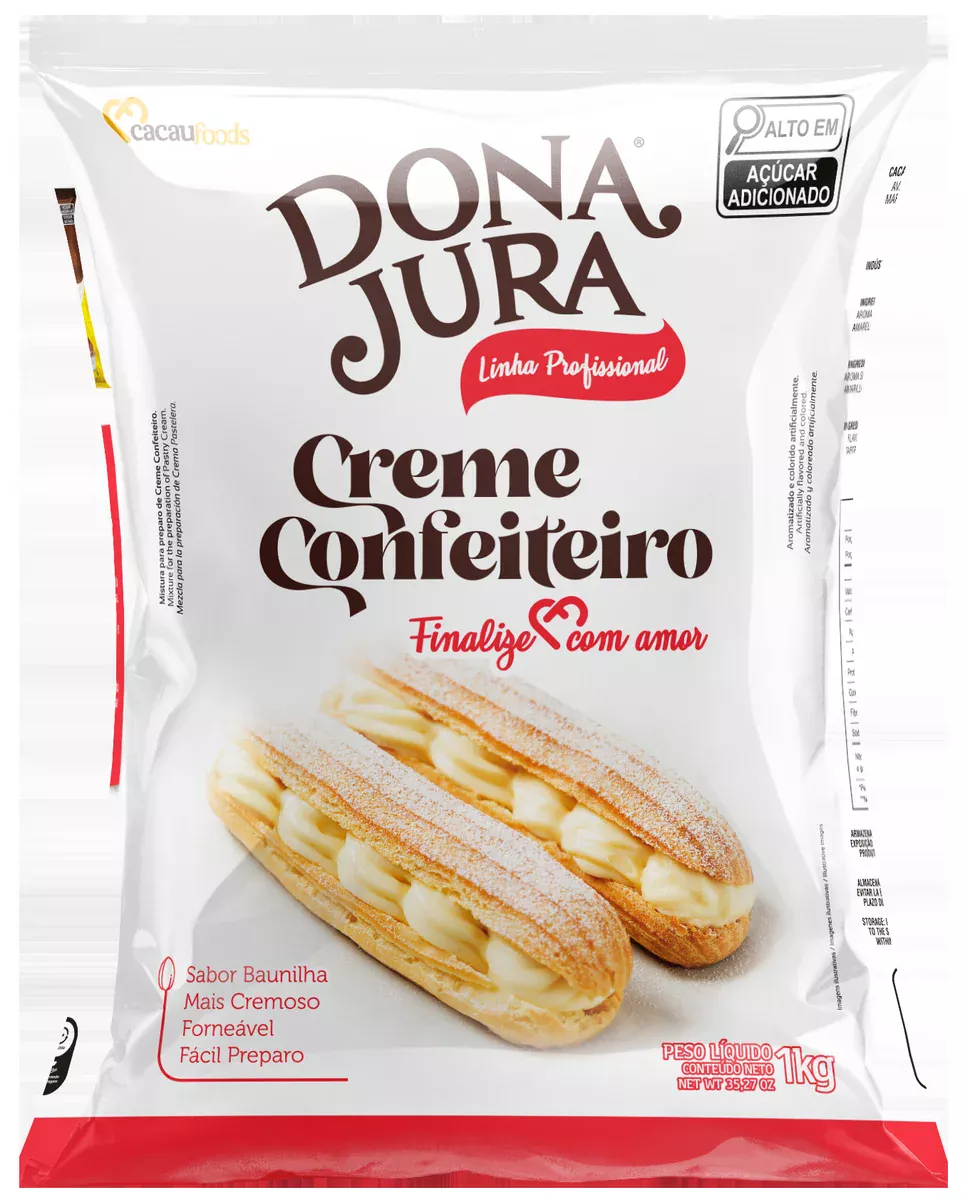 Creme de Confeiteiro Bag 1kg
