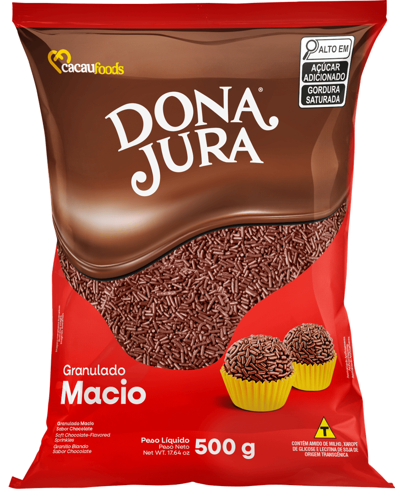Granulado Macio Chocolate Bag 1kg