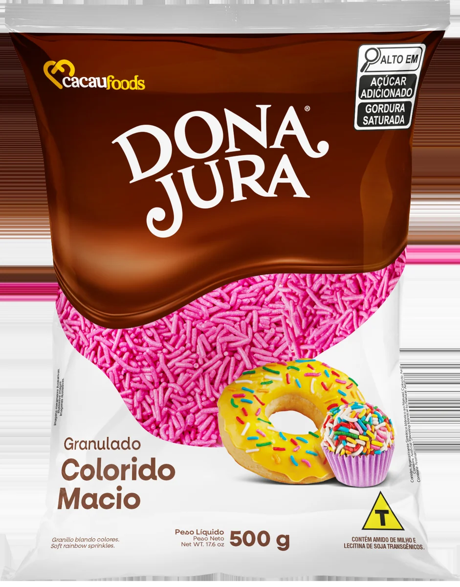 Granulado Macio Rosa Bag 130/500g